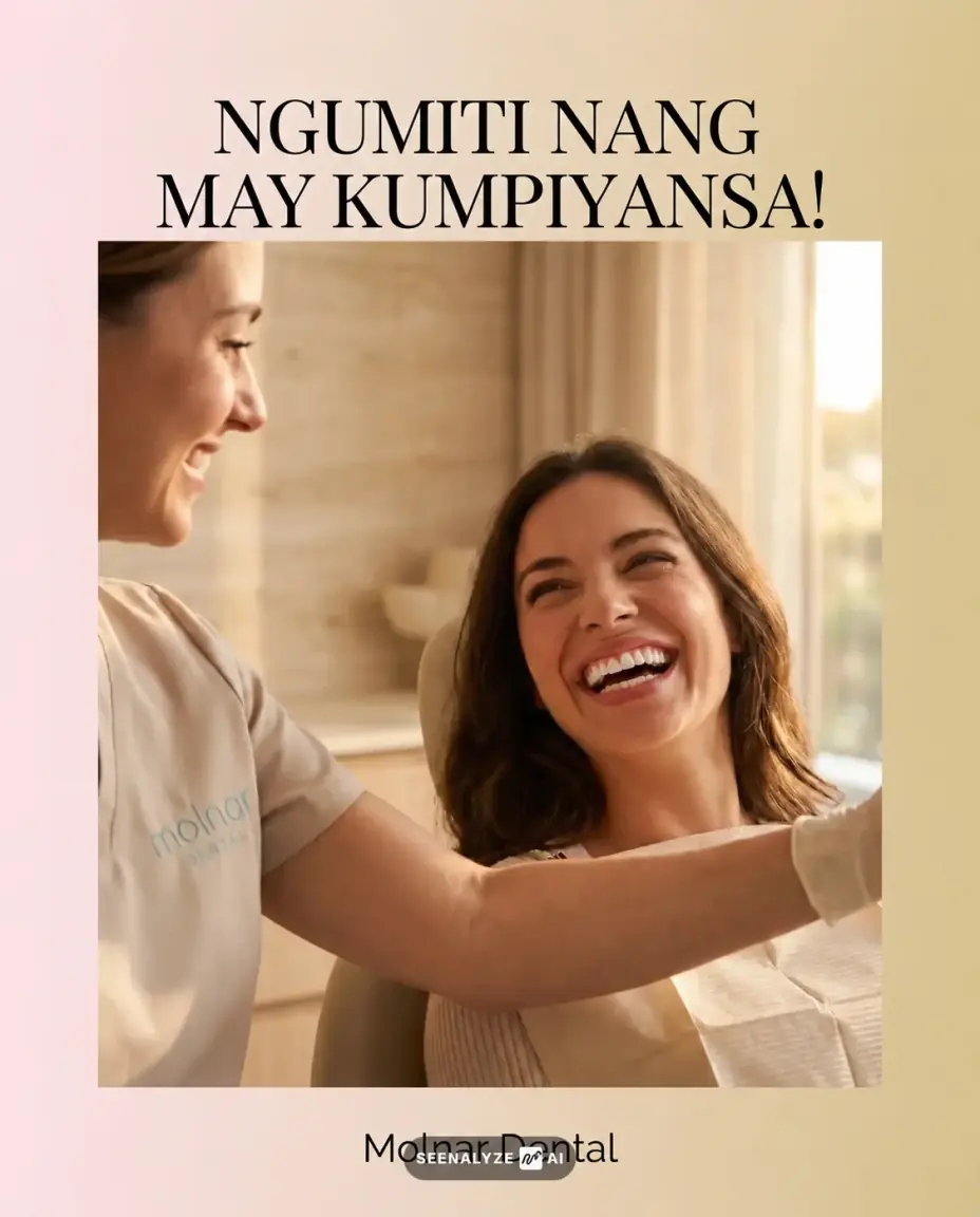 Isang Ngiting Nagbibigay ng Kumpiyansa