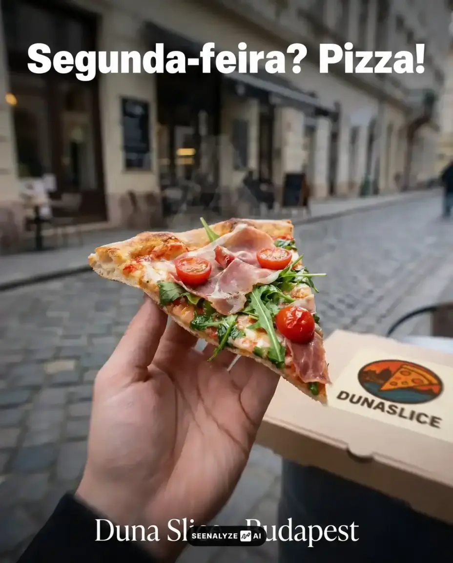 Segunda-feira? Pizza! 🍕❤️