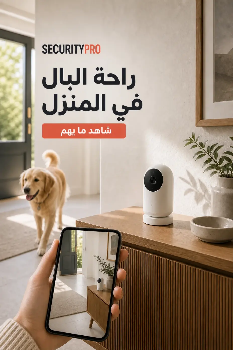 كاميرا منزلية SecurityPro