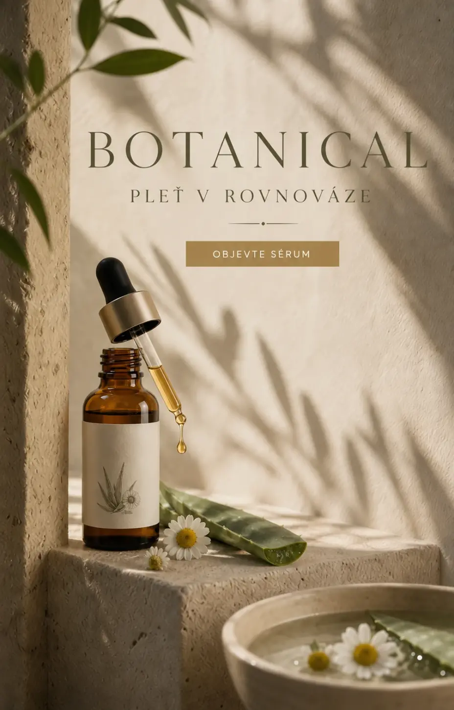 Natural Face Serum - Botanical