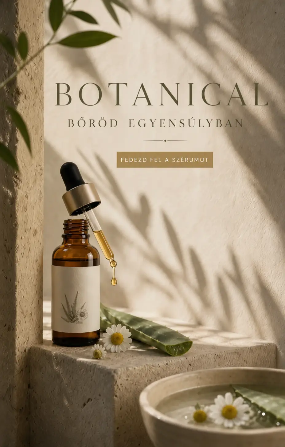 Természetes Arcszérum - Botanikus