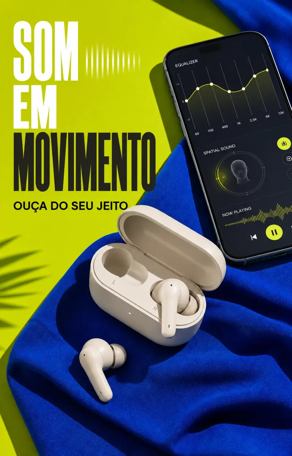 Seu som, aperfeiçoado — fones sem fio
