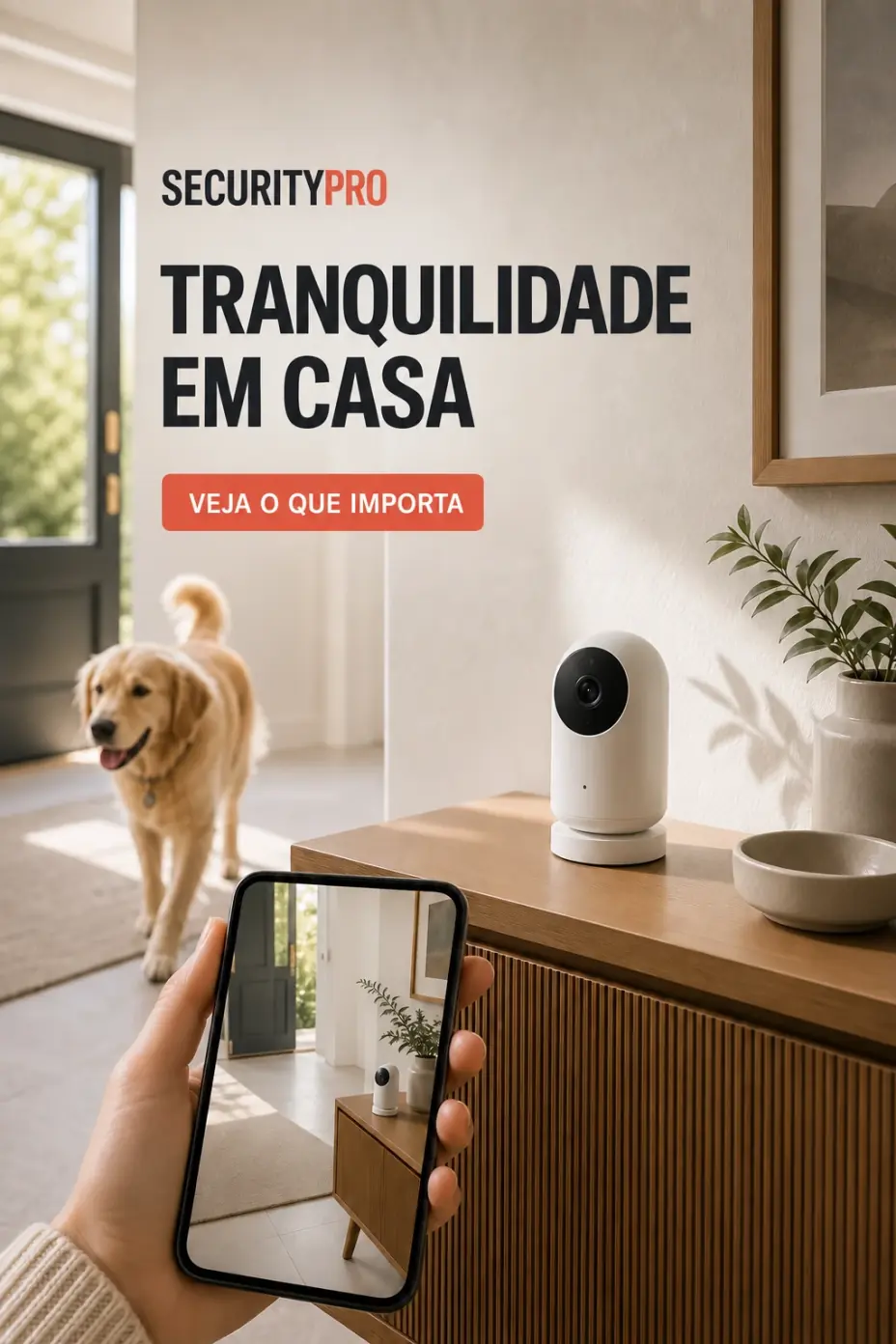 Câmera residencial SecurityPro